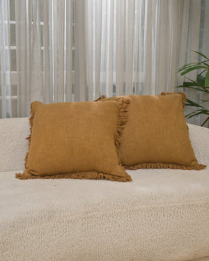 Mali Fringe Pillow Cover