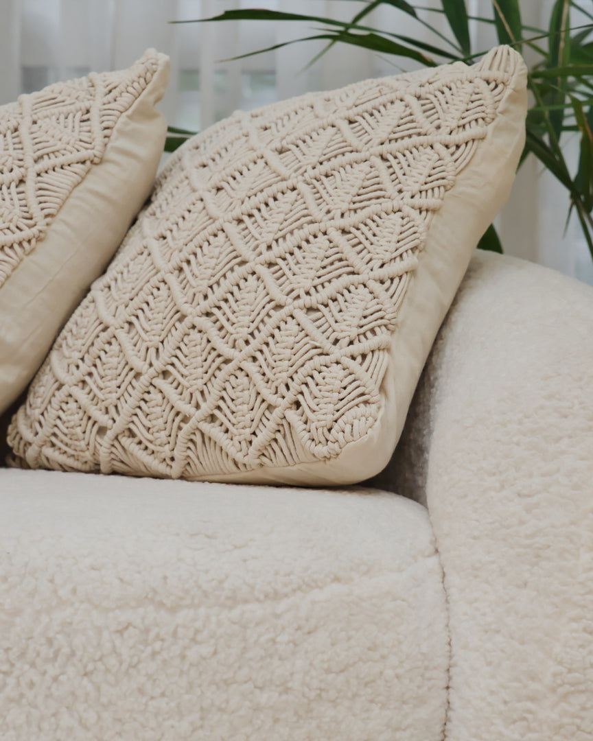 Macrame Throw Pillow Cover – ANDRU LIVING