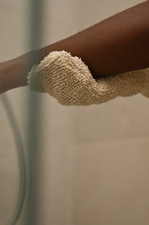 Mkono Bath Glove (Cream)